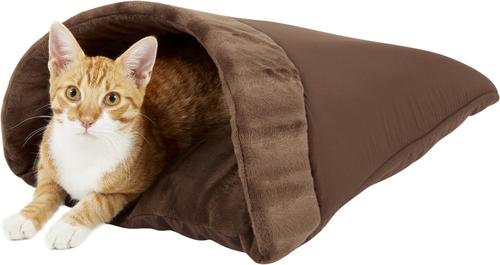 Show full view: Aspen Pet Kitty Cave, Chocolate Brown slide 3 of 7