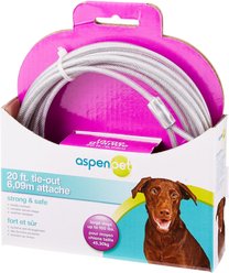 Aspen Pet Large Tie-Out Cable, 20-ft