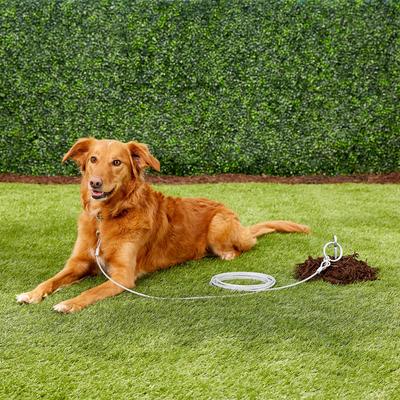 Show full view: Aspen Pet Large Tie-Out Cable, 30-ft slide 4 of 6
