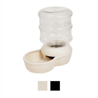 Aspen Pet Aspen Pet Lebistro Refill Pet Waterer, Bleached Linen, Large