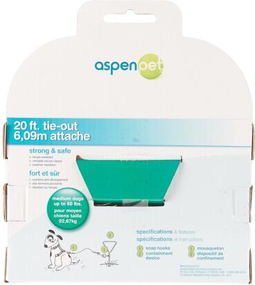 Show full view: Aspen Pet Medium Tie-Out Cable, 20-ft slide 4 of 6