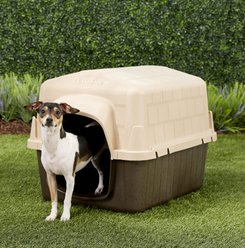 Aspen Pet Petbarn 3 Plastic Dog House, 15-25 lbs slide 1 of 5
