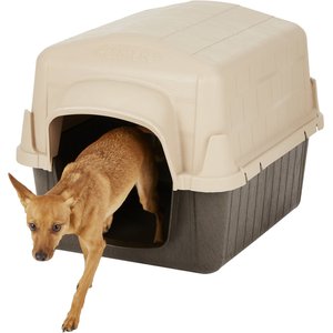 Aspen Pet Petbarn 3 Plastic Dog House, 15-25 lbs