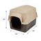 Show in main carousel: Aspen Pet Petbarn 3 Plastic Dog House, 25-50 lbs slide 4 of 9