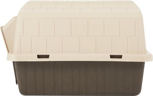 Show full view: Aspen Pet Petbarn 3 Plastic Dog House, Up to 15-lbs slide 6 of 9