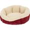 Show in main carousel: Aspen Pet Self-Warming Bolster Cat & Dog Bed, Warm Spice/Cream, 19-in slide 3 of 8