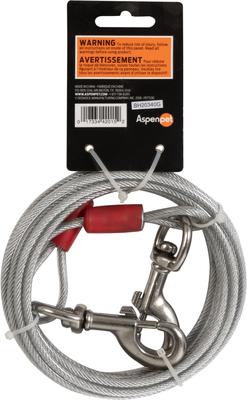 Show full view: Aspen Pet X-Large Tie-Out Cable, 15-ft slide 2 of 4