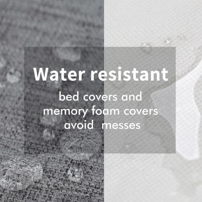 Show full view: ATIFBOP Cooling Energy Gel Memory Foam Orthopedic Bolster Dog & Cat Bed with Removable Cover, Grey, X-Large slide 6 of 9