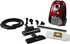 Atrix Turbo Red HEPA Canister Vacuum slide 2 of 4