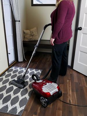 Show full view: Atrix Turbo Red HEPA Canister Vacuum slide 4 of 4