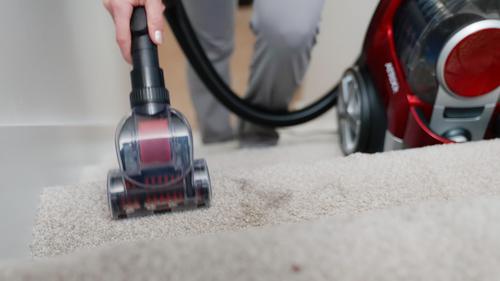 Show full view: Atrix Vortex Red Bagless HEPA Canister Vacuum slide 7 of 9