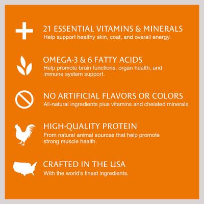 Show full view: Atta Boy Grilled Chicken & Rice Flavor Dry Dog Food, 16.5-lb bag slide 5 of 10