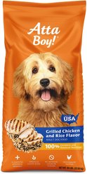 Atta Boy Grilled Chicken & Rice Flavor Dry Dog Food, 50-lb bag