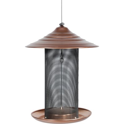 Audubon Audubon Brushed Copper Nyjer Wild Bird Feeder, 5-lb