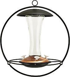 Audubon Contemporary Floating Sphere Hummingbird Feeder, 16-oz