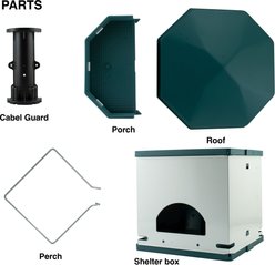 Audubon Deluxe Martin Bird House, Purple slide 2 of 3