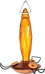 Audubon Jewel Cut Glass Oriole Wild Bird Feeder, 10-oz