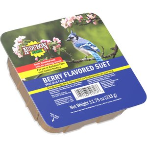 Audubon Park Berry Flavored Suet Cakes Wild Bird Food, 11.75-oz box, 12 count