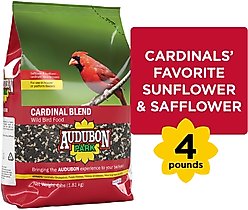 Audubon Park Cardinal Blend Wild Bird Food, 4-lb bag