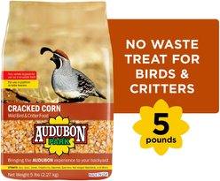 Audubon Park Cracked Corn Seed Wild Bird Food, 5-lb bag