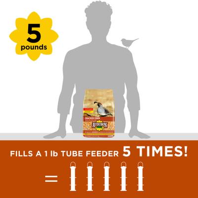 Show full view: Audubon Park Cracked Corn Seed Wild Bird Food, 5-lb bag slide 5 of 9