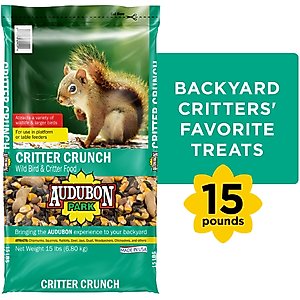 Audubon Park Critter Crunch Wild Bird Food, 15-lb bag