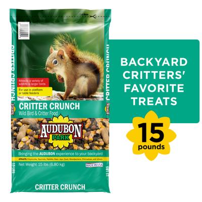 Show full view: Audubon Park Critter Crunch Wild Bird Food, 15-lb bag slide 1 of 10