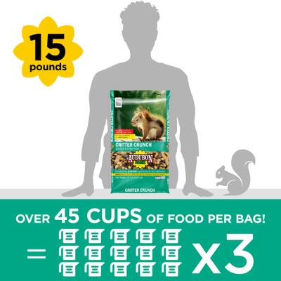 Show full view: Audubon Park Critter Crunch Wild Bird Food, 15-lb bag slide 5 of 10