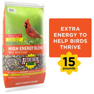 Show full view: Audubon Park High Energy Blend Wild Bird Food, 15-lb bag slide 1 of 10