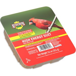 Audubon Park High Energy Suet Cakes Wild Bird Food, 11-oz box, 12 count