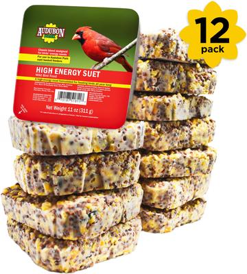 Show full view: Audubon Park High Energy Suet Cakes Wild Bird Food, 11-oz box, 12 count slide 2 of 8