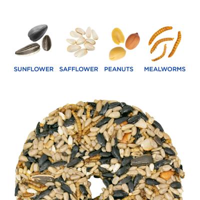 Show full view: Audubon Park Mealworm Snack Stack Seed Wild Bird Food, 8.5-oz box, 6 count slide 3 of 8