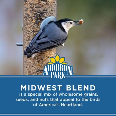 Show full view: Audubon Park Midwest Blend Wild Bird Food, 20-lb bag slide 4 of 10