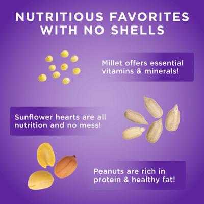 Show full view: Audubon Park No Waste Blend Wild Bird Food, 14-lb bag slide 7 of 10