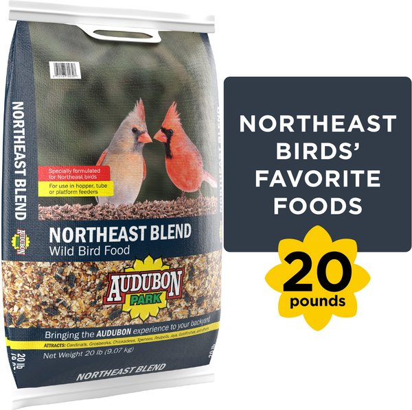 Audubon Park Northeast Blend Wild Bird Food, 20-lb bag