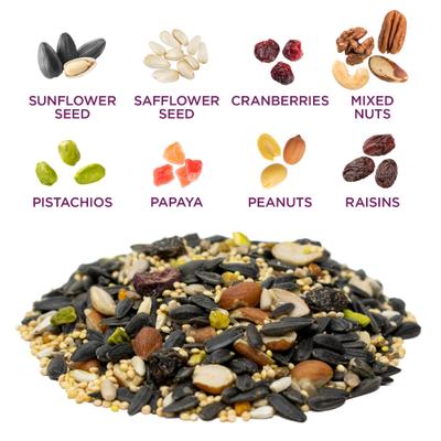 Show full view: Audubon Park Nut, Fruit & Berry Wild Bird Food, 15-lb bag slide 3 of 11