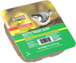 Audubon Park Nutty Treat Suet Cakes Wild Bird Food, 11-oz box, 12 count