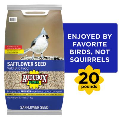 Show full view: Audubon Park Safflower Seed Wild Bird Food, 20-lb bag slide 1 of 9