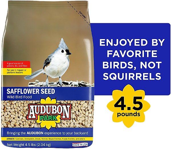 Show full view: Audubon Park Safflower Seed Wild Bird Food, 4.5-lb bag slide 1 of 9