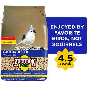 Audubon Park Safflower Seed Wild Bird Food, 4.5-lb bag