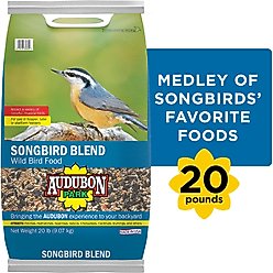 Audubon Park Songbird Seed Blend Wild Bird Food, 20-lb bag