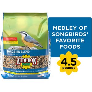 Audubon Park Songbird Seed Blend Wild Bird Food, 4.5-lb bag
