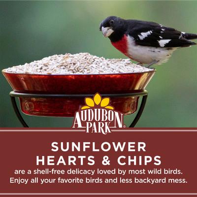 Show full view: Audubon Park Sunflower Hearts & Chips Wild Bird Food, 20-lb bag slide 4 of 8