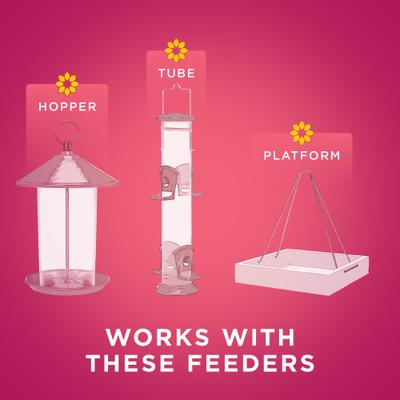 Show full view: Audubon Park Sunflower Hearts Wild Bird Food, 15-lb bag slide 7 of 11