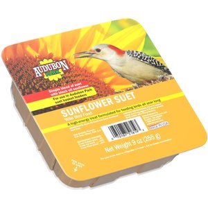 Audubon Park Sunflower Suet Cakes Wild Bird Food, 9-oz box, 12 count