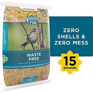 Audubon Park Waste Free Wild Bird Food, 15-lb bag