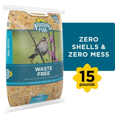 Show full view: Audubon Park Waste Free Wild Bird Food, 15-lb bag slide 1 of 11