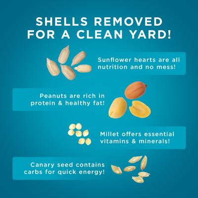 Show full view: Audubon Park Waste Free Wild Bird Food, 15-lb bag slide 9 of 11