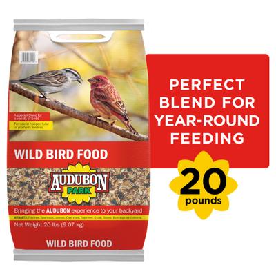 Show full view: Audubon Park Wild Bird Food, 20-lb bag slide 1 of 10