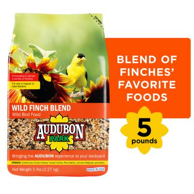 Show full view: Audubon Park Wild Finch Seed Blend Wild Bird Food, 5-lb bag slide 1 of 9
